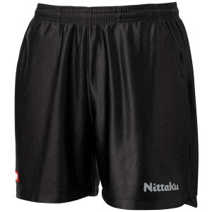ニッタク 卓球用品 男女兼用 サテラショーツ J150 ブラック NW-2515