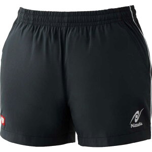 ニッタク 卓球用品 男女兼用 ウィンクルショーツ2 J150 ブラック NW-2519