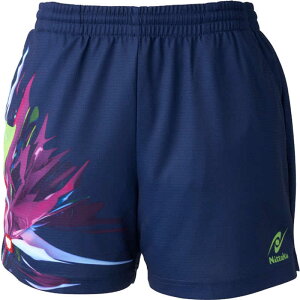 ニッタク 卓球用品 男女兼用 ブライトバーストショーツ J130 ネイビー NW-2523