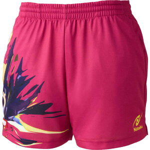 ニッタク 卓球用品 男女兼用 ブライトバーストショーツ 2XO ロゼ NW-2523