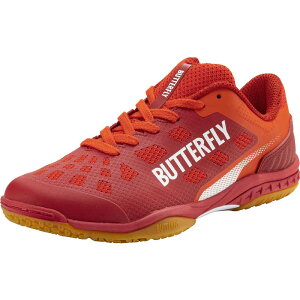 バタフライ 卓球用品 Butterfly ユニセックス レゾライン レバリス フラッシュレッド 23.5 93710