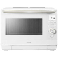 東芝　TOSHIBA　過熱水蒸気オーブンレンジ 26L フラット 石窯ドーム ワイド＆コンパクト ホワイト　ER-D9…