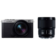 パナソニック　Panasonic　LUMIX S9 広角ズームレンズ・単焦点レンズキット ミラーレス一眼カメラ ［ズー…