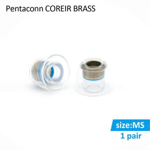 ���{�f�B�b�N�X�@�C���s�[�X MS�T�C�Y 1�y�A Pentaconn COREIR BRASS �u���[�@PTM01-MS-1P