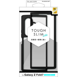 GR@ELECOM@Galaxy Z Fold7 ( SC-56F ) P[X nCubh Jo[ Ռz y ^ Jی TOUGH SLIM LITE@PM-G256TSLFCBK