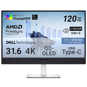 DELL@f@SV[Y/31.6/QD-OLED/3840×2160/120/0.03ms m31.6^/4K(3840×2160)/Chn@S3225QC-R