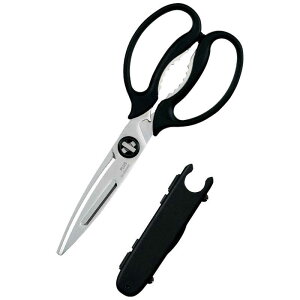 プラス 多機能料理はさみ ブラック SC-200SWM