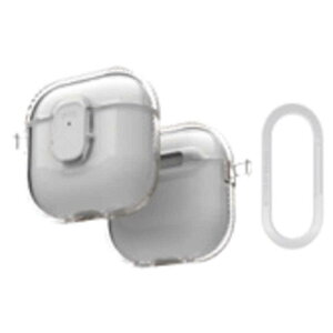 KENZAN�@AirPods4�P�[�X UNIQ GLOSSY CLEAR GLOSSY CLEAR�@UNIQ-AIRPODS-2024-GLSPGCLR