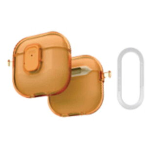 KENZAN�@AirPods4�P�[�X UNIQ GOLDEN CITRUS GOLDEN CITRUS�@UNIQ-AIRPODS-2024-GLSPGCTR