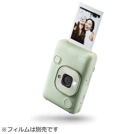 富士フイルム　FUJIFILM　インスタントカメラ instax mini LiPlay C GREEN　INSLIPLAYCGREENVN