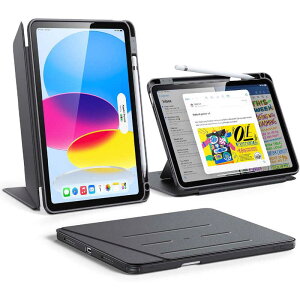 ESR�@11�C���` iPad(A16)�A10.9�C���` iPad(��10����)�p Flip�}�O�l�b�g�P�[�X Flip Hybrid Case iPad 10/11(A16) �u���b�N�@1B21200103