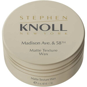 �R�[�Z�[�@STEPHEN KNOLL Madison Ave.��58TH (�X�e�B�[�u���m�� �}�f�B�\��58) �}�b�g�e�N�X�`���A ���b�N�X (50g)
