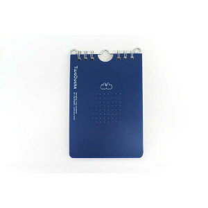 サンノート B7ハンギングリングメモ 60枚 ネイビー TD0005