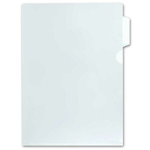 プラス クリアーホルダー 1山 10P A4 FL-201HO