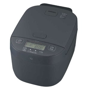 象印マホービン ZOJIRUSHI 炊飯器 1升 豪熱大火力 圧力IHジャー 黒まる厚釜 スレートブラック NW-YC18