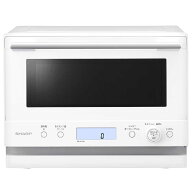 シャープ　SHARP　オーブンレンジ 18L フラット PLAINLY らくチン1品 ホワイト　RE-WF186-W