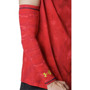 A_[A[}[@UNDER ARMOUR Y UA NOVELTY ARM SLEEVE UAmxeB A[X[u Red/Gold 1371979 yԕisz@1371979_25FW