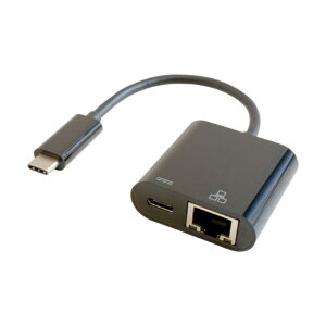 GOPPA@LLANڑȂ[dłUSB-C(R)ϊA_v^[ (PD100W Ή) mLAN / USB Power DeliveryΉn ubN@GP-CR45H100/B