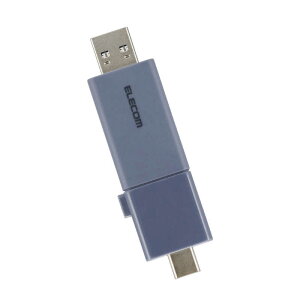 GR@ELECOM@USB 64GB USB3.2 Gen1 USB Type-C / USB-A Ή XCh f[^] ZLeB\tggp u[@MF-WSAU3064GBU
