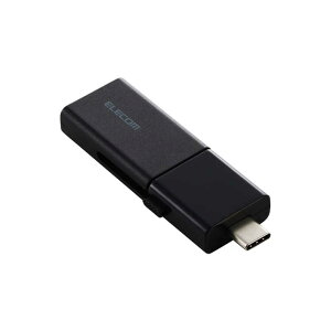 GR@ELECOM@USB 128GB USB3.2 Gen1 USB Type-C / USB-A Ή XCh f[^] ZLeB\tggp ubN@MF-WSAU3128GBK