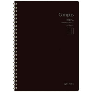 RN@()2026N Campus SOFT RING Diary (LpX\tgO_CA[)蒠 A5 ubN j-SMND-A5-26@jSMNDA526