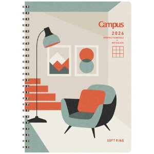 RN@()2026N Campus SOFT RING Diary (LpX\tgO_CA[)蒠 B6 CeA j-SMNL2-B6-26@jSMNL2B626