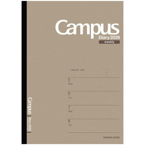 RN@()2026N Campus Diary(LpX_CA[)蒠 EB[N z]^tg B5 j-CWHS-B5-26@jCWHSB526