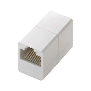 �G���R���@ELECOM�@RJ45���p�R�l�N�^ Cat5e�Ή� UTP �}�O�l�b�g�t�@LD-RJ45U5EMWH