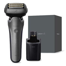 パナソニック　Panasonic　メンズシェーバー ラムダッシュPRO5 ［5枚刃 / AC100V-240V］ チタンシルバー　ES-L571U-S