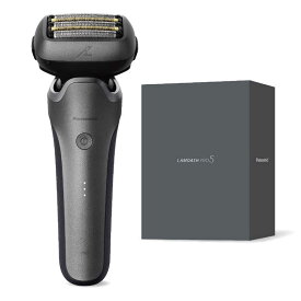 パナソニック　Panasonic　メンズシェーバー ラムダッシュPRO5 ［5枚刃 / AC100V-240V］ チタンシルバー　ES-L551U-S