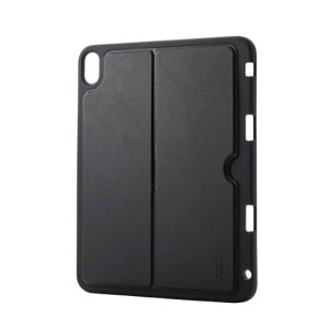 エレコム ELECOM iPad ケース 11インチ ( A16 ) / 10.9インチ 第10世代 ソフト カバー Apple Pencil収納 スタンド機能付き TB-A25RUCSTBK