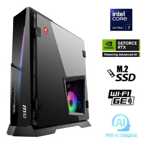MSI@Q[~OfXNgbvp\R [ RTX 5060Ti / j^[ / Win11 Home / Core Ultra 7 / 32GB / SSD1TB ]@MPG Trident AS AI 2NVN7-020JP