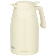 サーモス　ステンレスポット 食洗器対応モデル 1.5L 卓上 保温・保冷 アイボリー　TTG-1500-IV