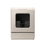 サンコー　タンク式食洗機「ラクアmini color」クラシックローズ ［〜3人用 / 設置工事不要］ クラシック…