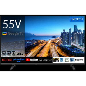 jeN@SINOTEC X}[ger Android Google  [ 50V^ / BluetoothΉ / 4KΉ ]@LCG5505SHiWݒuj