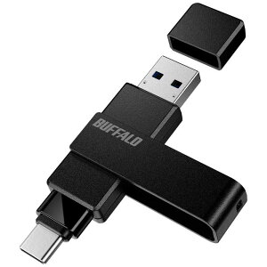 y2025N0911\zBUFFALO@USB3.2(Gen1)Ή Type-ACΉ ]USB[ m64GB / USB TypeA{USB TypeC / USB3.2 / ]n@RUF3-ACR64G-B/C