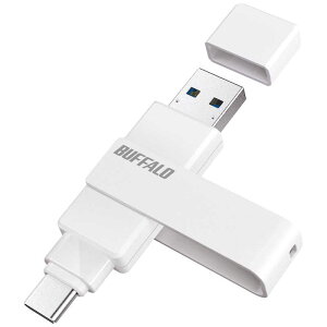 y2025N0911\zBUFFALO@USB3.2(Gen1)Ή Type-ACΉ ]USB[ m128GB / USB TypeA{USB TypeC / USB3.2 / ]n@RUF3-ACR128G-W/C