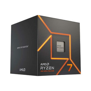 AMD�@Ryzen 7 7700 With Wraith Stealth Cooler (8C/16T3.8Ghz65W) �m Ryzen 7 / Socket AM5 / �O���t�B�b�N�X���ځn�@100-100000592SBX