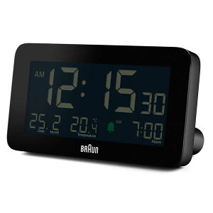 uE@BRAUN@BRAUN DEIGITAL ALARM CLOCKBLACK (uE fW^A[uv ubN)@BC10B