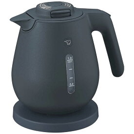 象印 キッチン用品 家電 母の日 ギフト 電気ケトル 1.0L ソフトブラック 湯沸かし器 ケトル
