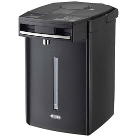 タイガー　TIGER　電気ポット とく子さん 3.0L 蒸気レスVE電気まほうびん アーバンブラック　PIM-H300KE