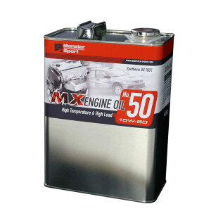 MONSTERSPORT�@MX�G���W���I�C�� 15w-50/4L�� �e�ԓK���@MXE15504