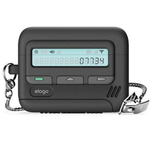 ELAGO AirPods Pro3 対応 ケース 耐衝撃 落下防止 ストラップ チェーン 付 ブラック EL_A3PCSSCPJ_BK