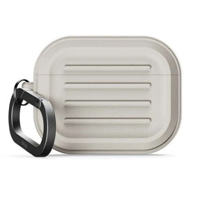 ELAGO AirPods Pro3 対応 ケース 耐衝撃 落下防止 カラビナ 付 おしゃれ カバー ワイヤレス充電 対応 ストーン EL_A3PCSSCAG_ST