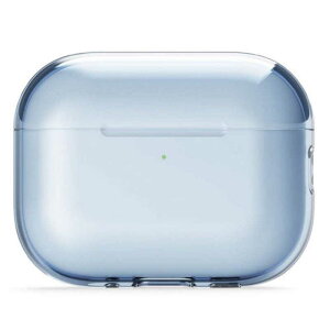 ELAGO AirPods Pro3 対応 ケース クリア 耐衝撃 傷防止 おしゃれ カバー ワイヤレス充電 対応 シンプル クリアケース CLEAR CASE EL-A3PCSTPCZ-AB アクアブルー EL_A3PCSTPCZ_AB