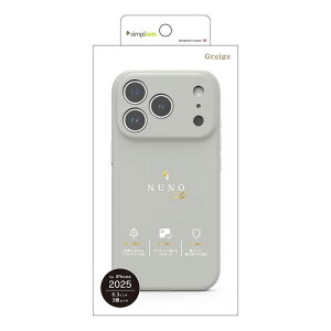 �g���j�e�B�@iPhone 17 Pro�P�[�X �mNUNO�n MagSafe�Ή� �w�ʃV���R�����U�[�P�[�X �W�� �O���[�@TR-IP25M3-NNSL-SIGRG