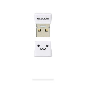 �G���R���@ELECOM�@USB������ USB2.0 ���^ �L���b�v�t 32GB �t�F�C�X�@MF-SU2C32GWHF