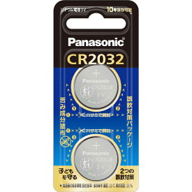 パナソニック　Panasonic　コイン型電池 ［2個］　CR-2032E/2P