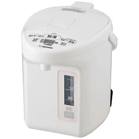象印マホービン　ZOJIRUSHI　VE電気まほうびん 優湯生 ［2.2L / 蒸気セーブ機能つき］ ホワイト　CV-TF22