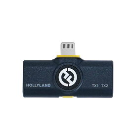 HOLLYLAND　LARK M2 Lightning Receiver (Shine Charcoal)　LARKM2-LGTRcv-Char